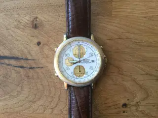 Seiko herreur med læderrem