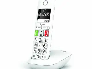 Gigaset E290 trådløs telefon - hvid
