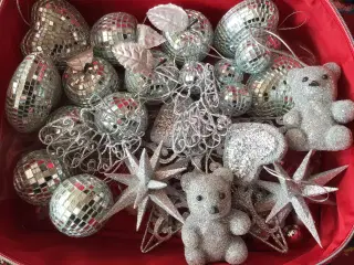 Juletræspynt 35 dele plus stjerne