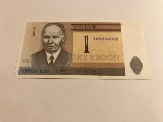 1 Kroon Estland
