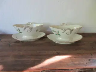 Bing & Grøndahl sovseskåle, 2 stk, pr. stk. 100,- 