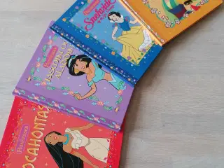 Disney pige Prinsesse bøger 4 stk.