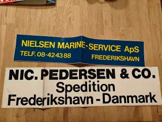 Store klistermærker.