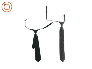 2 børneslik med klips lukning