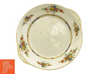 Retro tallerken med blomstermønster fra Titan Ware (str. Ø 25 cm)