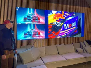 6 stk. LG 55” videovægspaneler – 700 nits 