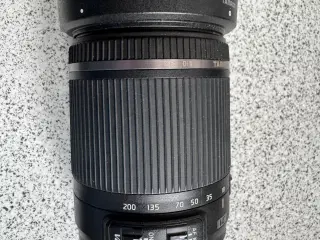 Tampon 18-200 mm f/ 3,5-6,3 til Canon