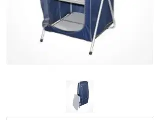 Camping møbler, stole, bord, skab