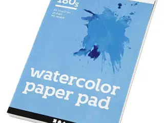 Akvarelblok A5 - 180 g, 20 ark af høj kvalitet