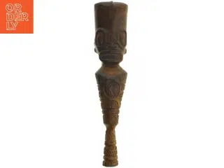 Udskåret træskulptur, Fransk polynesisk(str. 40 cm)