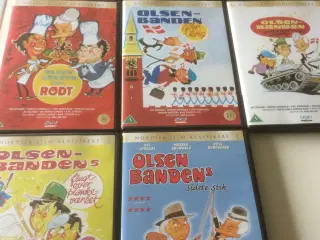 Olsen Banden DVD -er  sælges