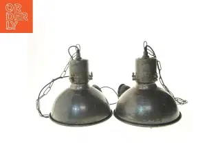 Industrielle pendellamper (str. Ø 33 cm)