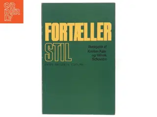 Fortæller stil fra Hans Reitzels Forlag