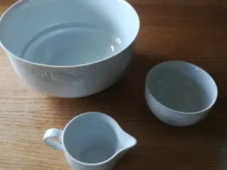 Magnolia classic - skål - flødekande - sukkerskål