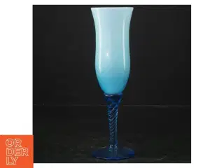 Blåt glas (str. Ø. 6 cm. længde, 20 cm)