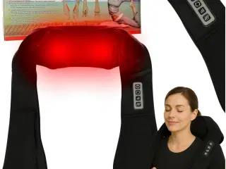 Shiatsu nakkemassager med varme – massagekrave til nakke og ryg