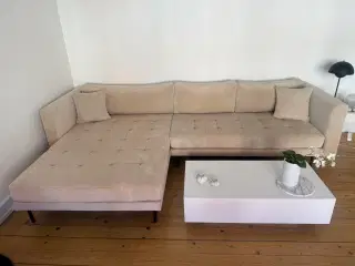 Beige sofa