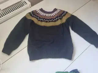Uld sweater til pige str 110