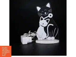 LED katteformet natlampe fra Lumenico (str. 23 x 14 x 6 cm)