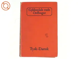 Tysk-dansk ordbog fra Gyldendal