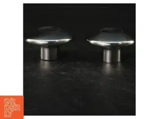 Lysestager i rustfrit stål fra Georg Jensen