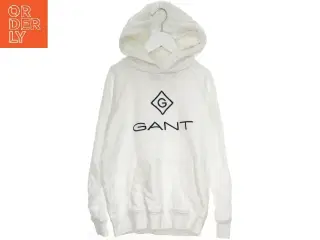 Hvid GANT hættetrøje fra GANT (str. 140)