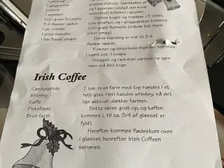 Irish Coffee sæt 4 personer