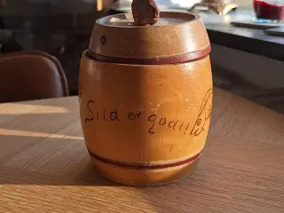 Træ krukke 
