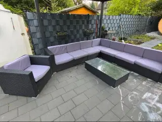 Stort loungesæt & sofa