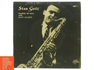 Vinyl Stan Getz EP med svenske all stars (str. 18 x 18 cm)