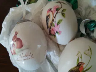 Påskeæg porcelæn 