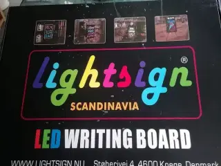 LED Lysskilt