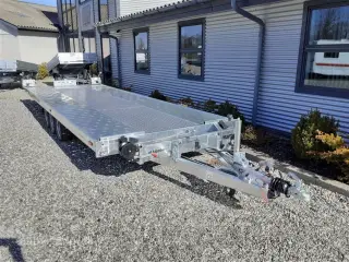 0 - Martz Autotrailer GT580 3 akslet 3500 kg   Top Professionel Autotrailer fra Martz med opkørsels vinkel på kun 11 grader til Skarp Pris