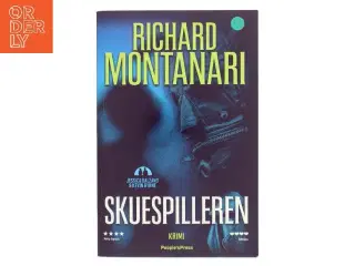 Skuespilleren : krimi af Richard Montanari (Bog)