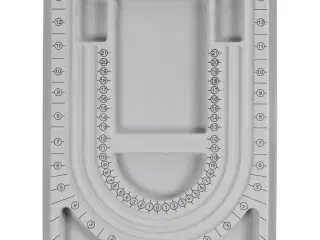 Perlebord, H: 32,7 cm, L: 24 cm, B: 1,5 cm, 1 stk.