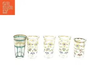 Dekorative glas (str. 10 cm, 5 styk cm)