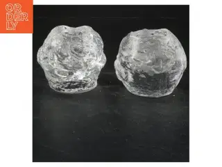 Krystal lysestager (str. 7x9 cm)