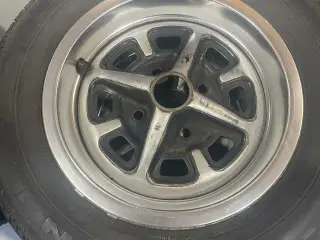 Rostyle fælge med gode dæk til MG 