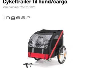 Cykeltrailer til hund / cargo