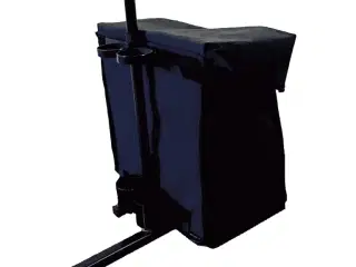 Varetaske med indbygget stokke holder
