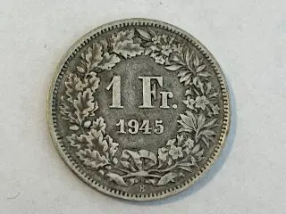 1 Franc Switzerland 1945