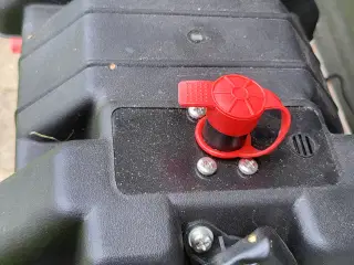 Batteri kasse med 60 AH batteri og lader