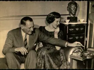 Kong Frederik og Tronfølgeren - Stender 7031 - Ubrugt