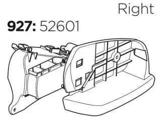 Thule lygte holder højre, 925/927