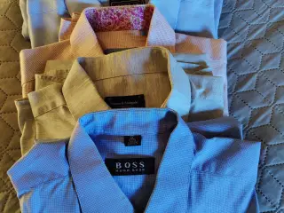 5 stk. skjorter - Boss, Bosweel, VanHeusen m.fl.