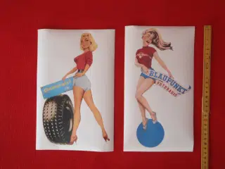 Klistermærker Pin up girls  Continental, Blaupunkt