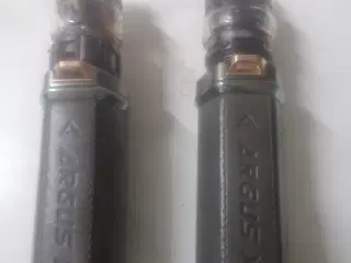 E-cigaret 2x Argus xt med ekstra brændere og glas