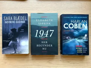 Krimi og historie – bøger til salg!