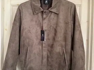 Herre jakke Smart Let, Ruskind/Nubuck mikrofiber.