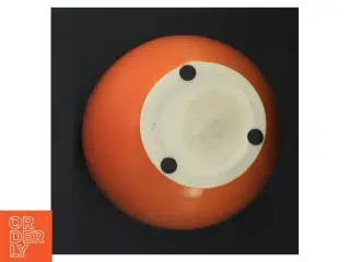 Orange keramikvase (str. 22 cm)